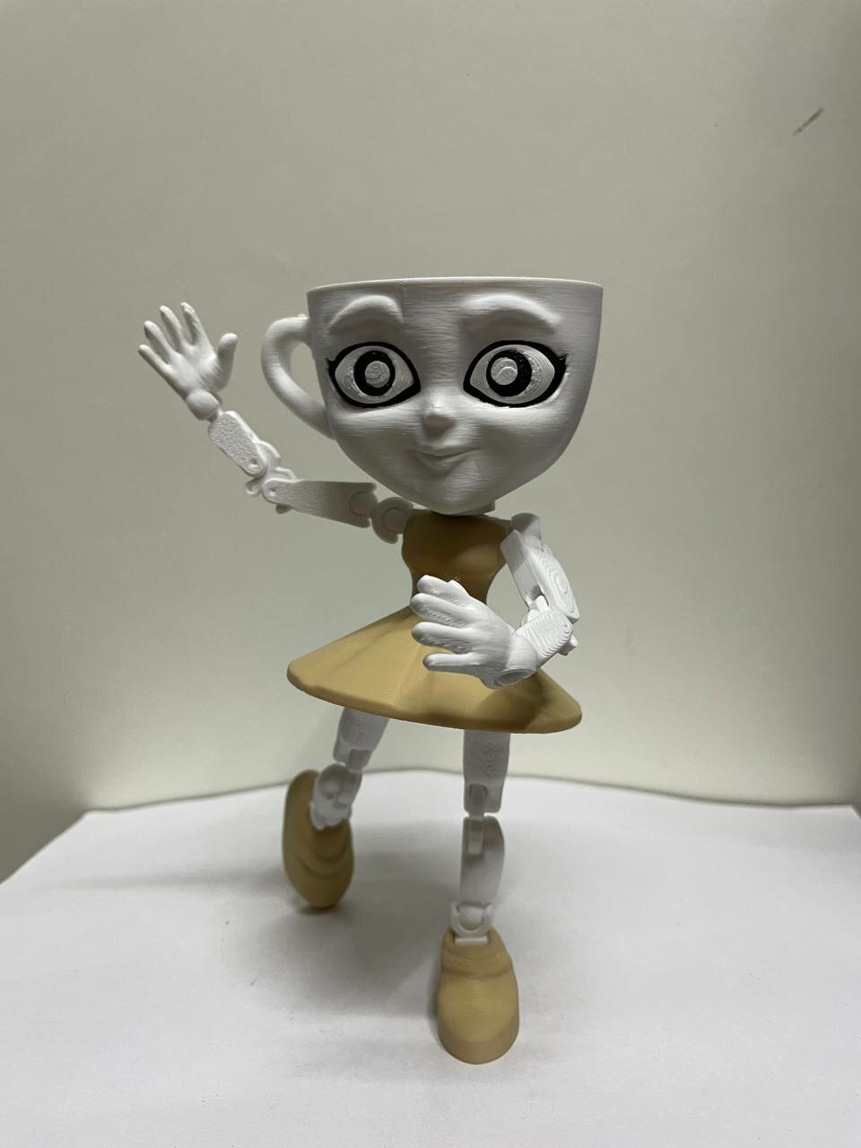 Балерина капучино/ballerina cappuccino, шарнирная, ПВХ, для девочек, 5-14 лет — фото 1