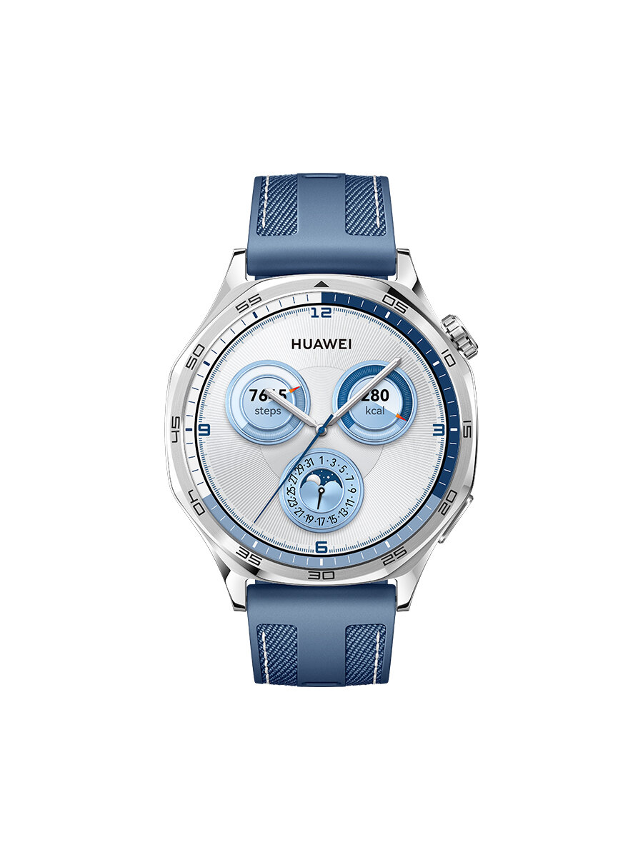 Умные часы HUAWEI WATCH GT 5 46 мм 55020DGJ, Синий — фото 1