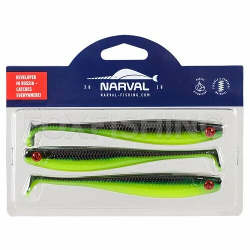 Силиконовая приманка Narval Skinny 14см. #045 3шт.