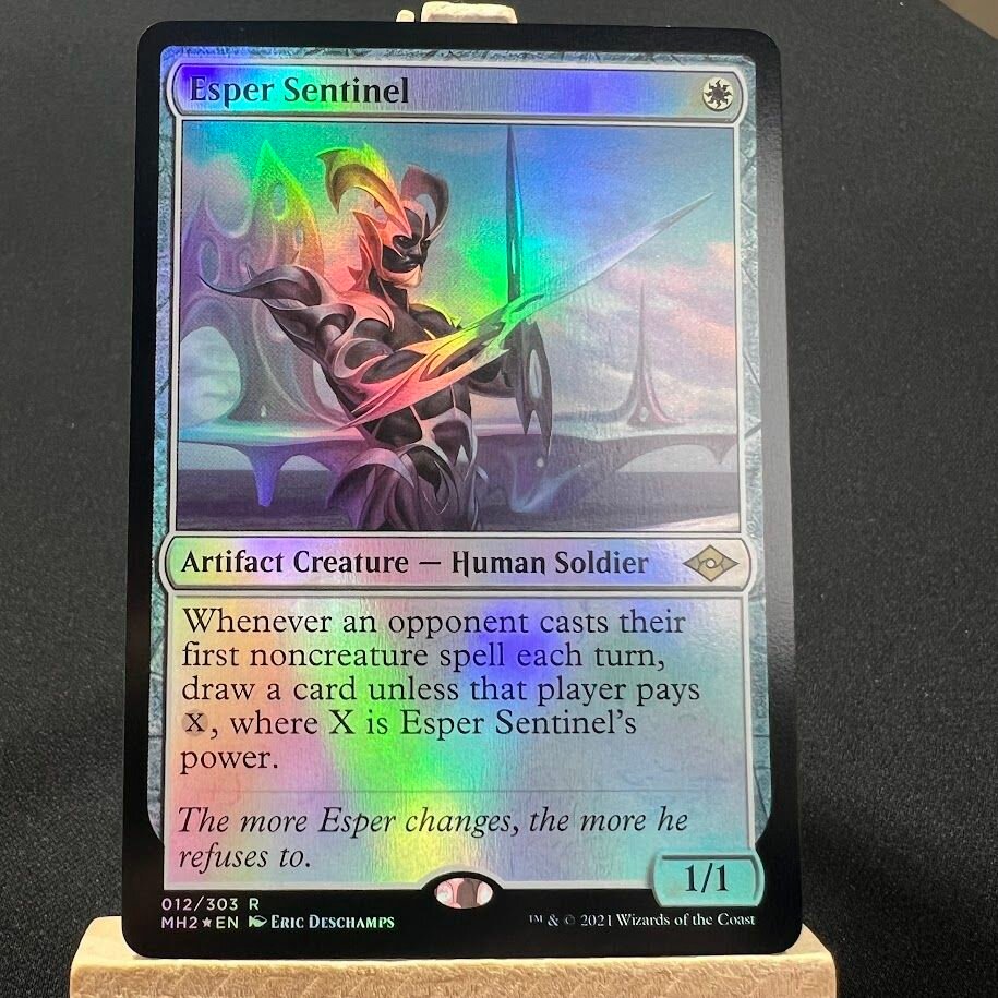 Esper Sentinel H2R Фольга Фольга/Скин-арт MTG Турнирная мета Механик-страж