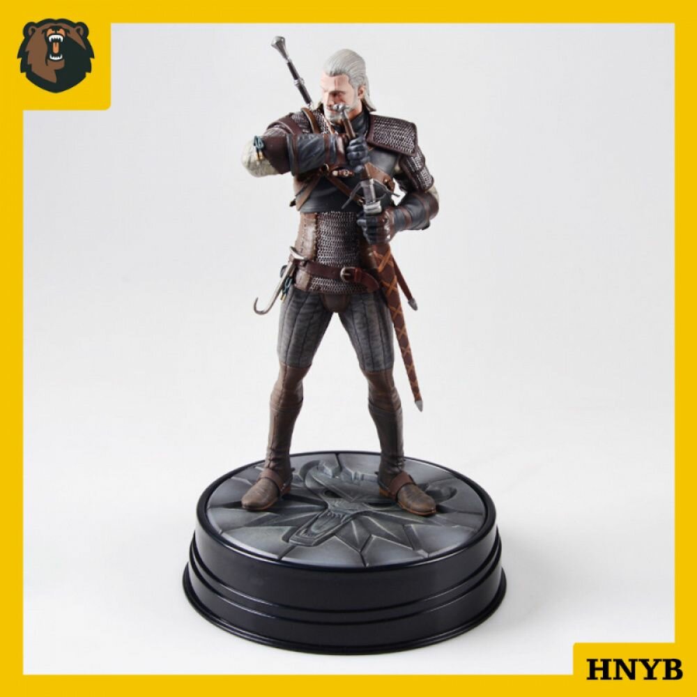 Фигурка Ведьмак 3: Дикая Охота Геральт / The Witcher 3: Wild Hunt Geralt 24 см