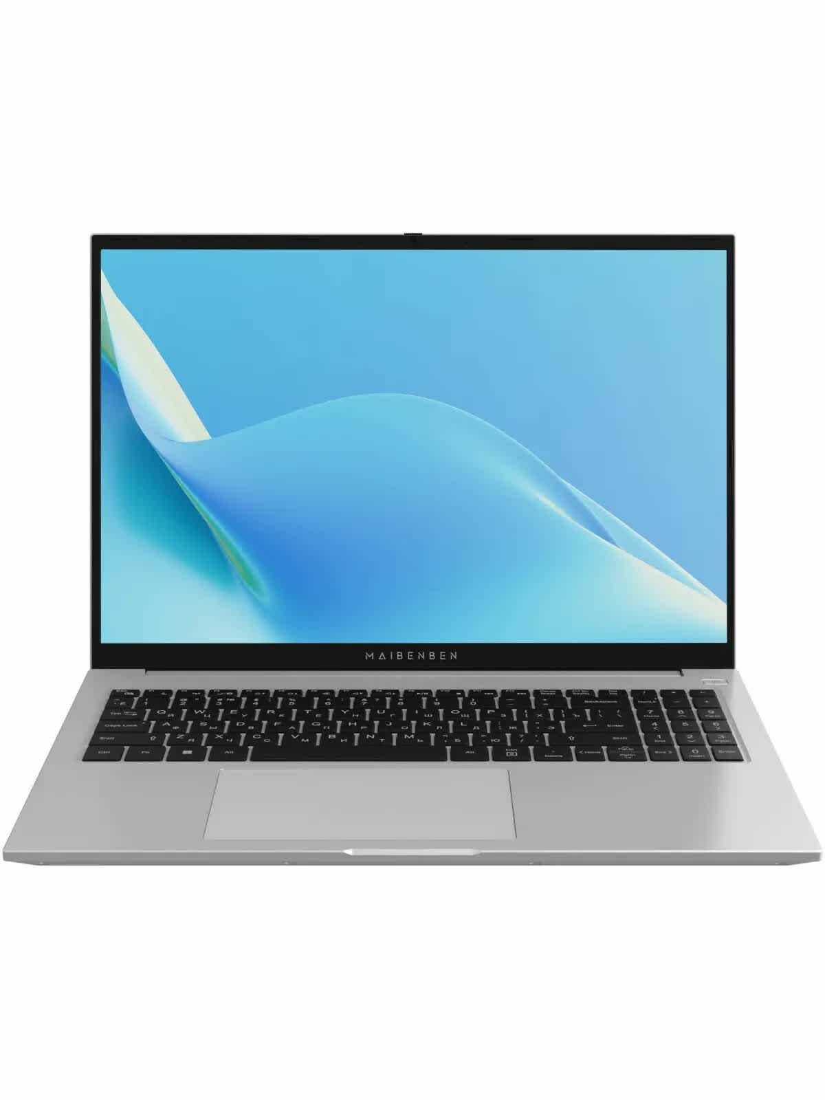 Ноутбук Maibenben Medio M16B-R343UM (A1SLSRE0) 16"/AMD Ryzen 3 4300U 8Gb/256Gb SSD AMD Radeon Graphics Linux серебро