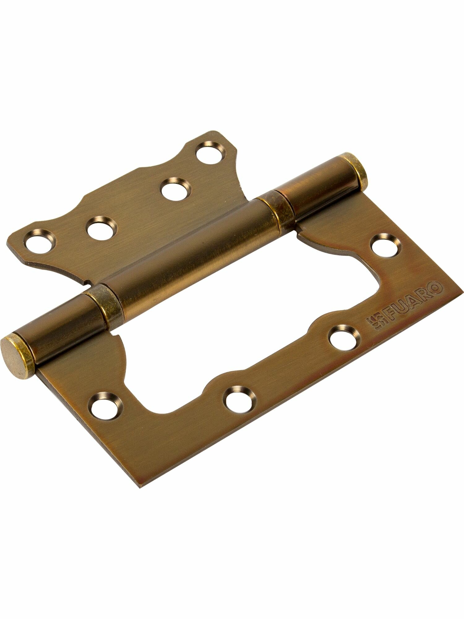 Петля без врезки N100500/2BB-CF/BL 100x75x2.5 мм сталь цвет кофе