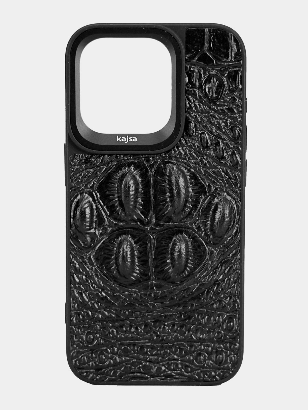 Кожаный чехол KAJSA для iPhone 14 Pro Max Черный