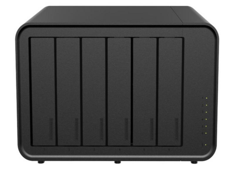 Системы хранения данных TerraMaster F6-424 tower NAS QC 3,4Ghz/8Gb(32)/TRAID, JBOD, RAID0,1,10,5,6/up to 6 HDD SATA(3,5' or 2,5')/2xM.2 2280 NVMe/2xUSB/HDMI/2x2,5GbE RJ-45/iSCSI/1xPS/1YW