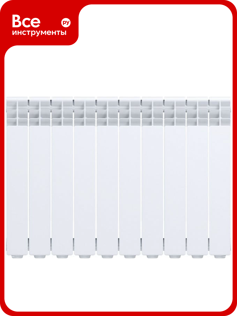 Радиатор LAMMIN PREMIUM алюминиевый AL500-80-10 LM11108080010