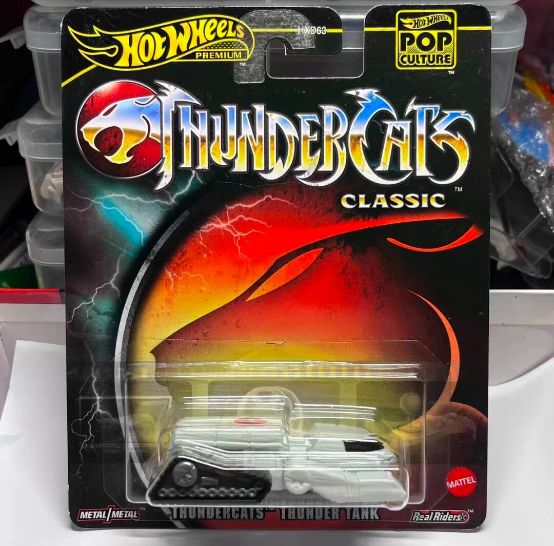 Машина-игрушка "Hot Wheels Thundercats" 1/64, премиум-класс, 1 шт