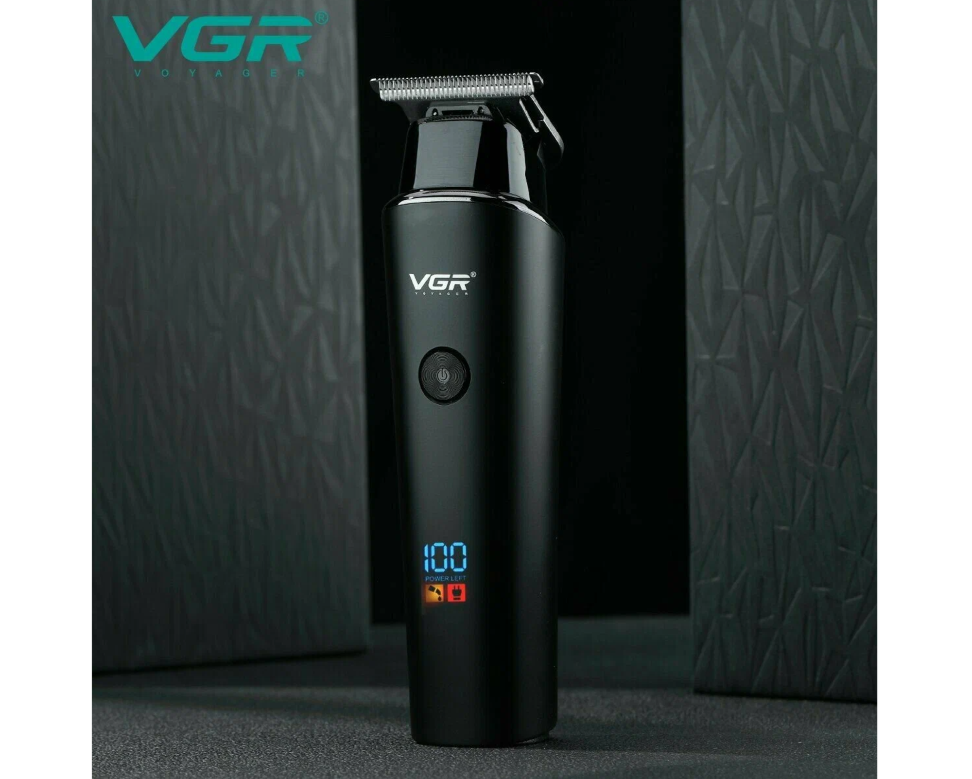 Триммер для волос VGR V-937, быстрая зарядка, керамические лезвия, USB — фото 1