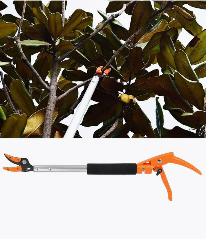 Секатор CutterPro, с удлиненными рукоятками, для работы с деревьями — фото 1