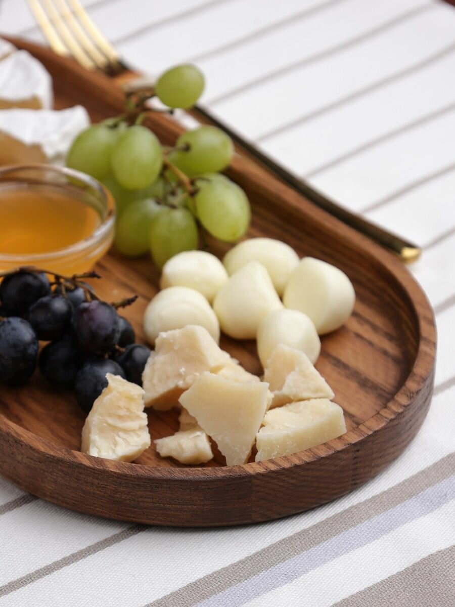 Поднос деревянный из ясеня, 80-L/102, органайзер для разных мелочей — фото 1