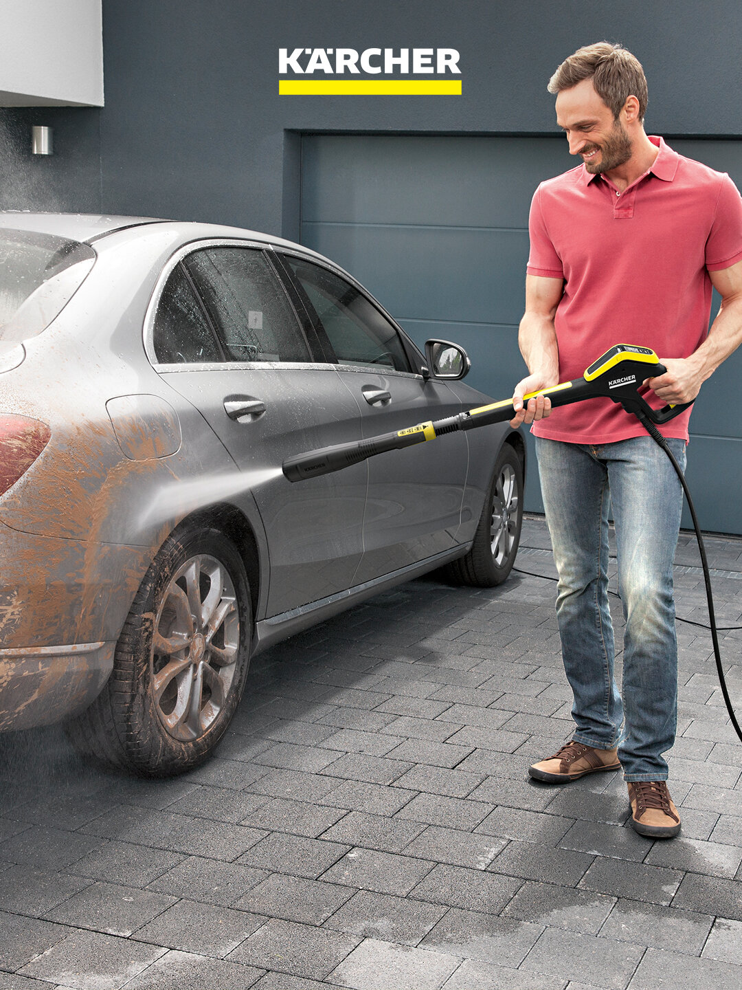 Мойка высокого давления Karcher K4 Power Control Car & Home, 130бар, 420л/час — фото 1