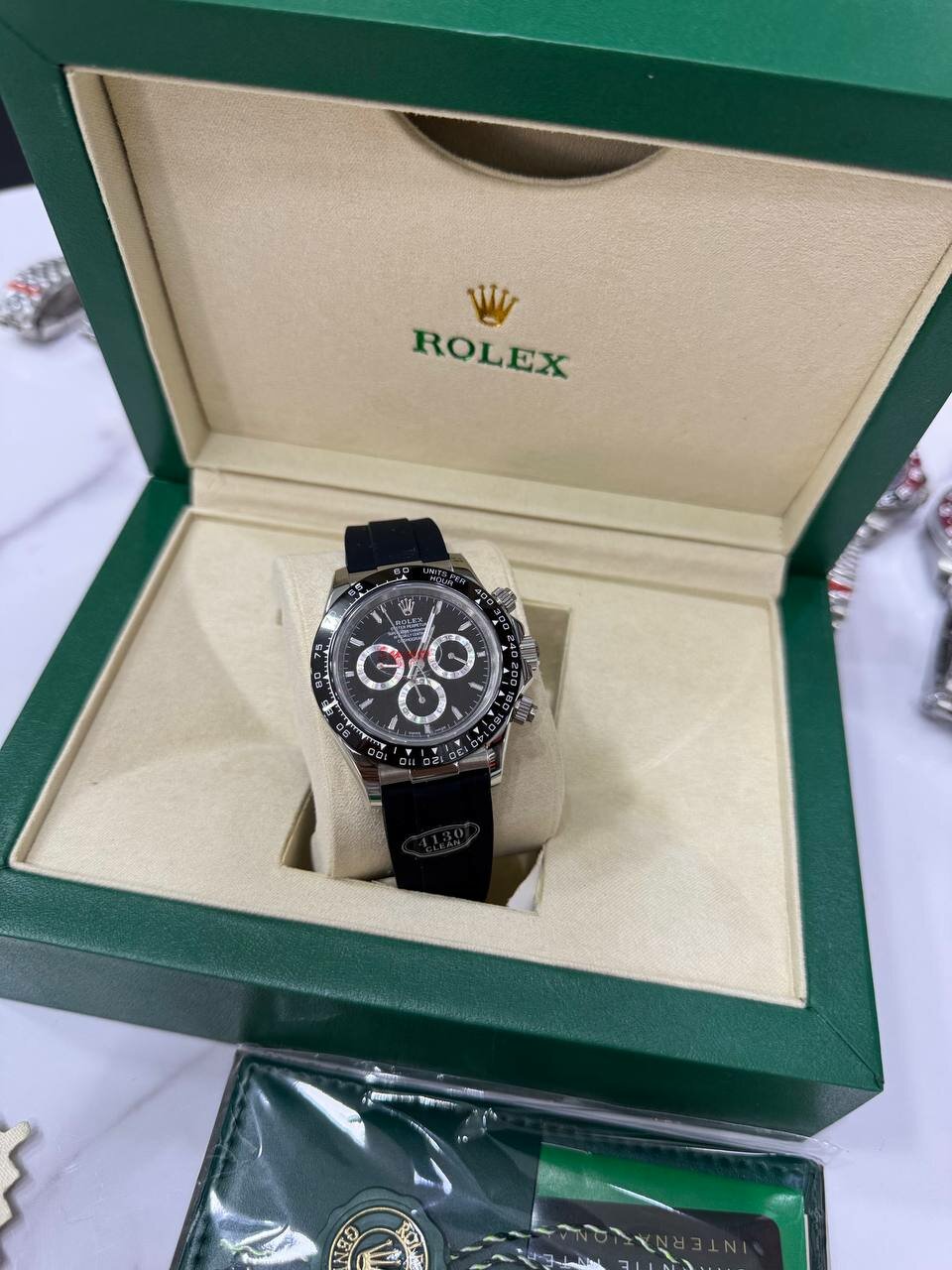Наручные часы Rolex, 331731 серебристый/черный