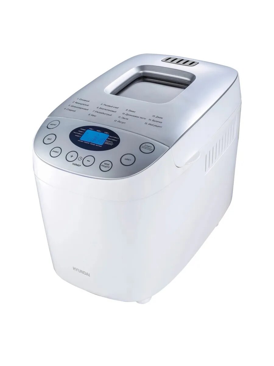 Хлебопечь HYBM-4083 850Вт белый/серебристый