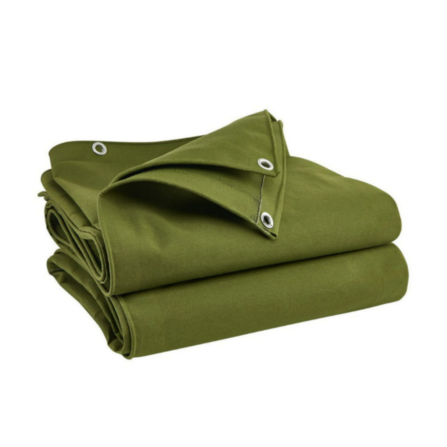 Тент из водонепроницаемой канвы Heavy Duty 2*2m покрытие для кемпинга теньcloth Армейский зеленый размеры 78.74x78.74inch(2x2m) 78.74x118inch(2x3m) 118x118inch(3x3m) 118x236inch(3x6m) упаковка содержит 1 тент