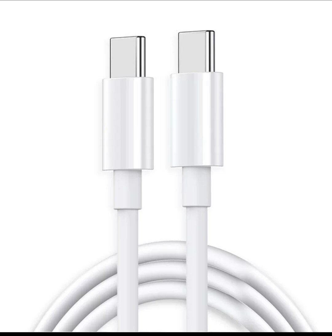 Кабель Type-C 1 м — Супермощная зарядка 240 Вт / 5 А, USB-C ↔ USB-C, усиленная нейлоновая оплётка