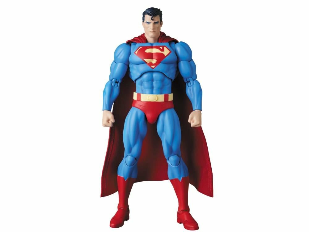 MAFEX Batman: Hush Superman No.117 — коллекционная фигурка Супермена 16 см с тканевым плащом