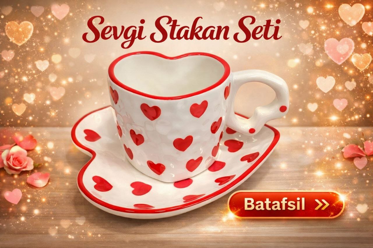 Фарфоровый кофейный набор в форме сердца: чашка и блюдце, подарочный