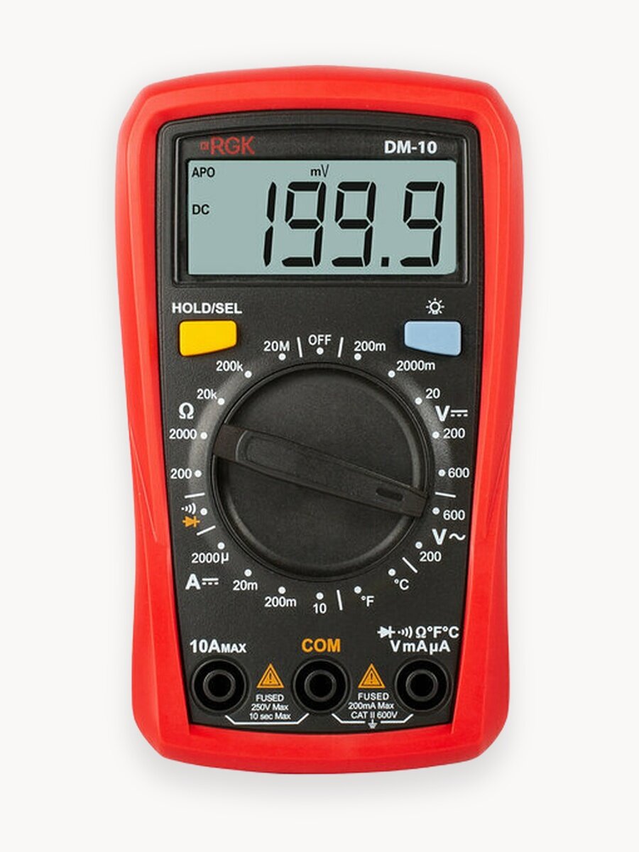 Цифровой мультиметр RGK DM-10