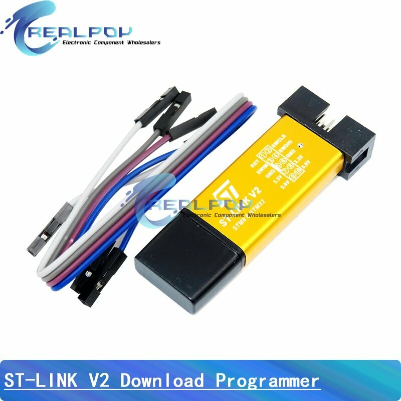 Программатор ST-LINK V2 для STM32F103C8T6 REALPOY, ST-LINK V2
