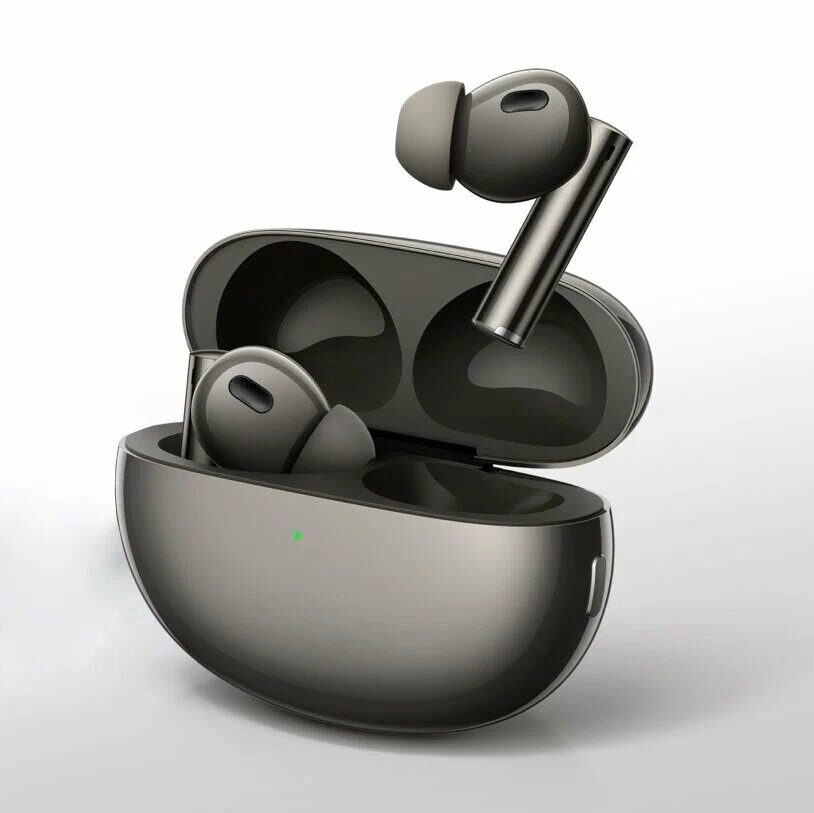 Наушники REALME Buds Air 6 Pro, Bluetooth, внутриканальные, Titanium Twilight [631209000101] Global