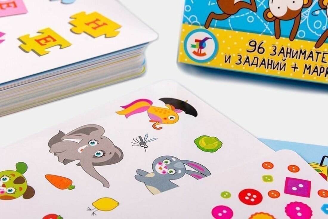 Набор игр Дрофа Головоломки, 5-7 лет IQ Box (3565) — фото 1
