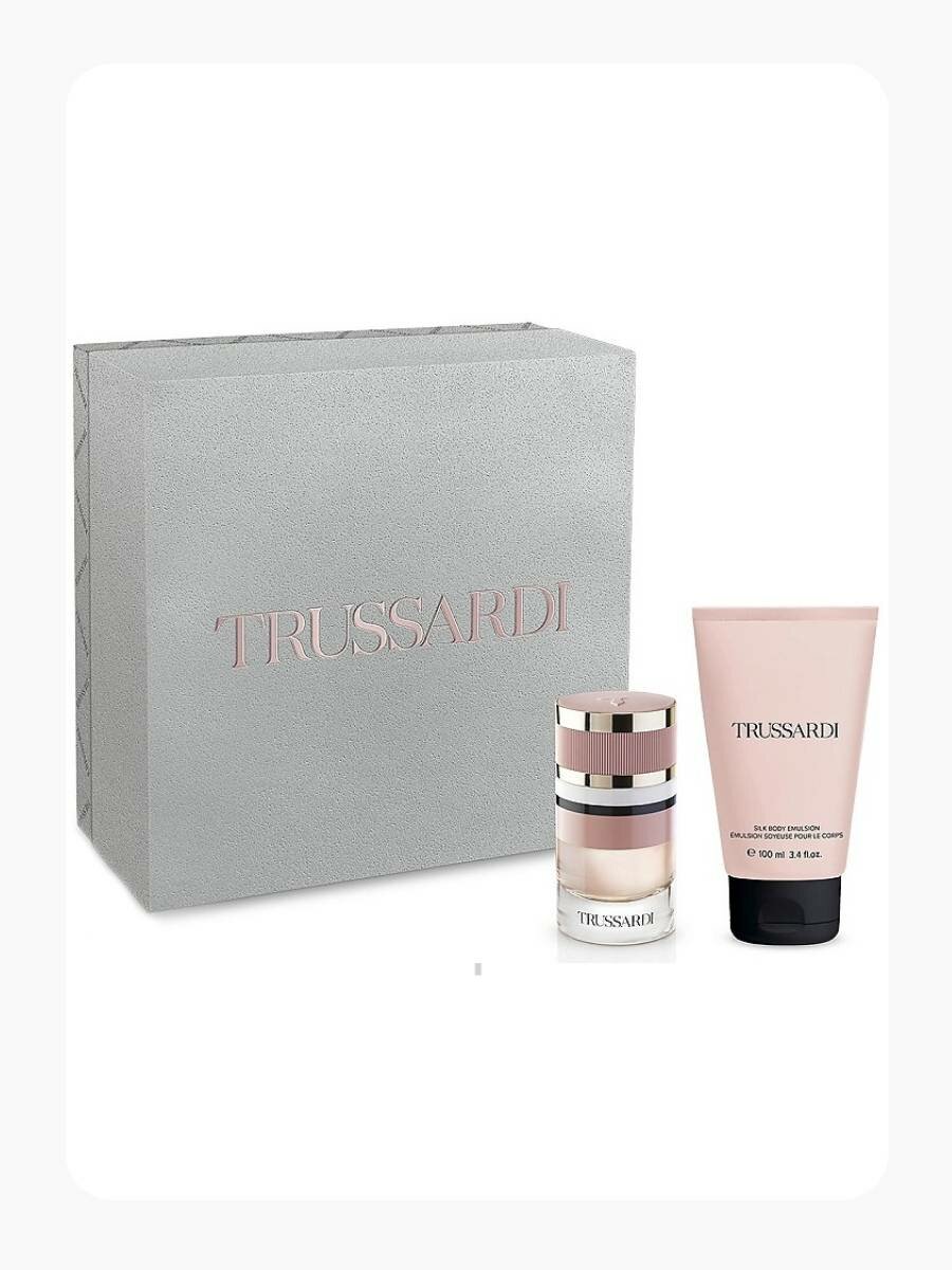 Парфюмерный набор Женский: Trussardi Trussardi Eau de Parfum Набор: парфюмированная вода (edp) 60мл, эмульсия для тела 125мл