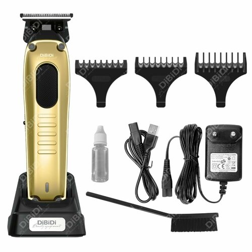 Профессиональный триммер для стрижки волос DiBiDi PRO POINT золотой 9116₽