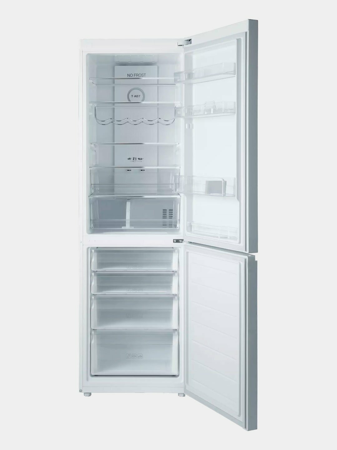 Холодильник Haier C2F636CWFD, No Frost, класс А+, 256 л, 108 л — фото 1