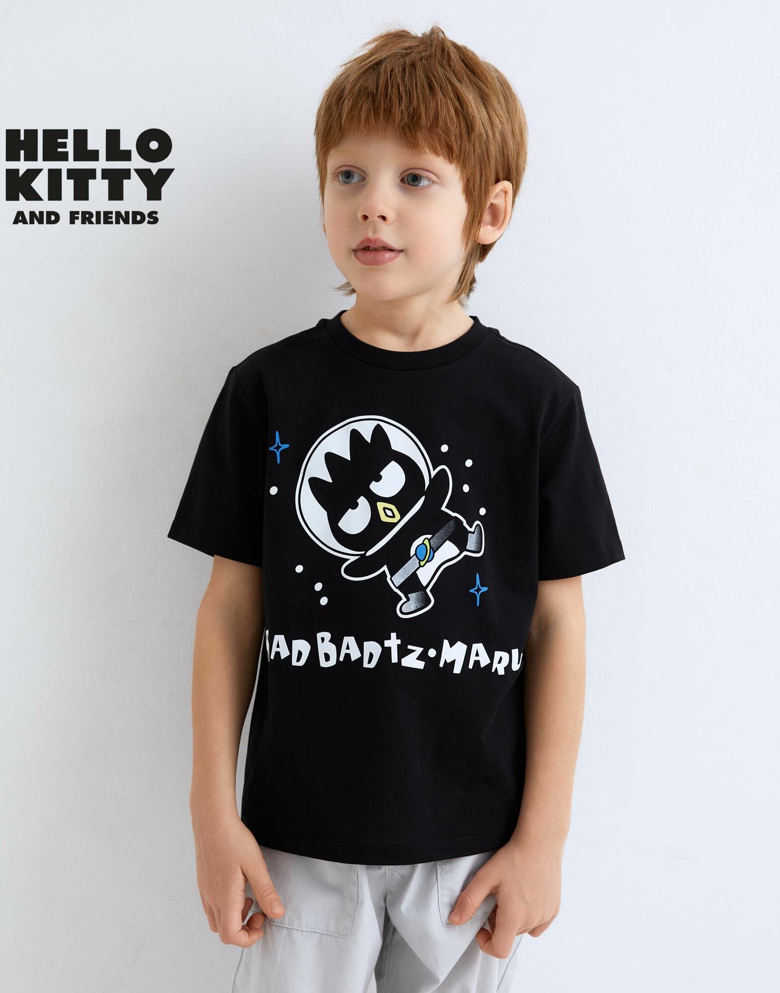 Футболка Gloria Jeans размер 12-24мес/92 черный