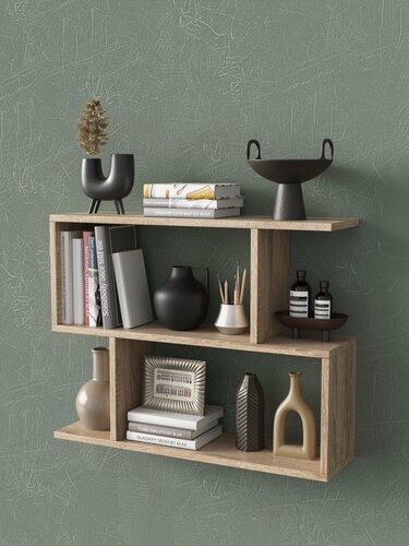 Изображение товара Полка, полка настенная, книжная полка, полка для книг, полка навесная в комнату, для дома, для дачи