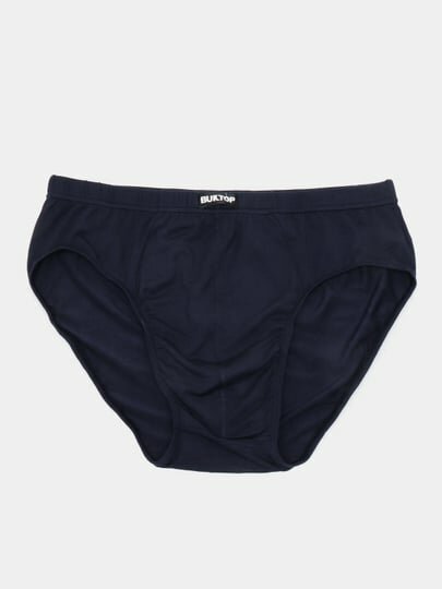 Трусы , комплект из 2 шт., размер XL-50/52, голубой, черный, синий — фото 1