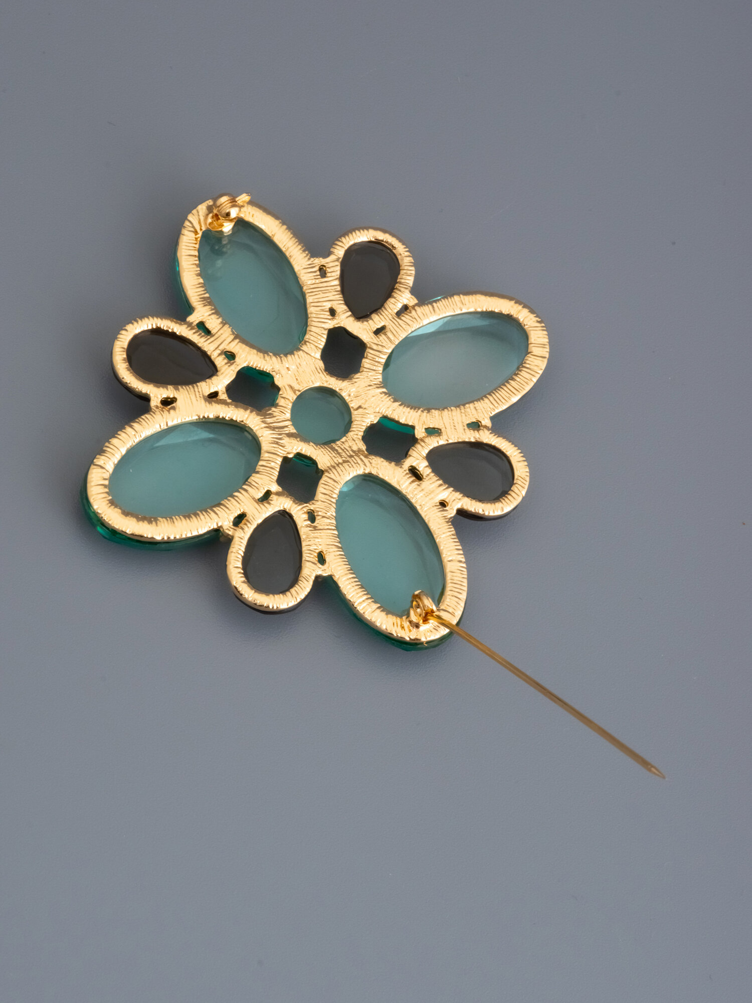 Брошь ЖемАрт, кристалл, 1 шт. — фото 1