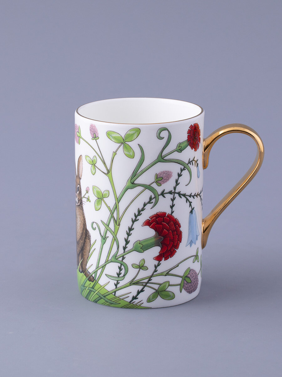 Бокал для чая Сад Алисы, форма Идиллия, Императорский фарфоровый завод, ,400 мл — фото 1