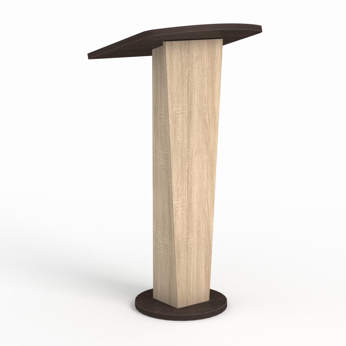 Трибуна "диктор" №37, Дуб Сонома + Дуб Венге. Производитель товара - компания Westcom.