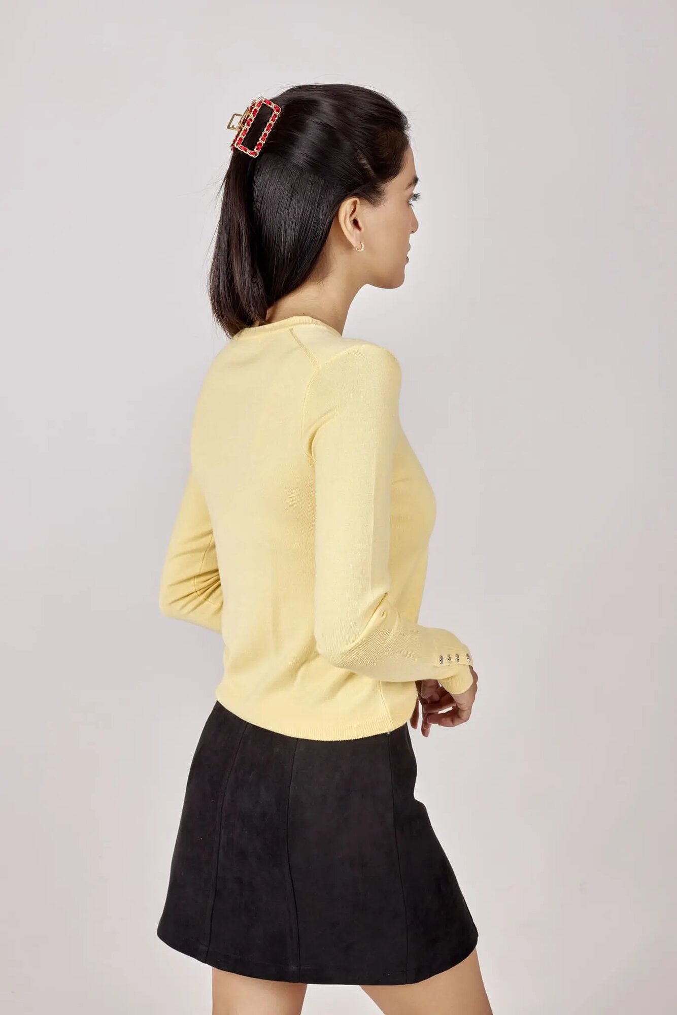 Джемпер Selfie, размер S, желтый — фото 1