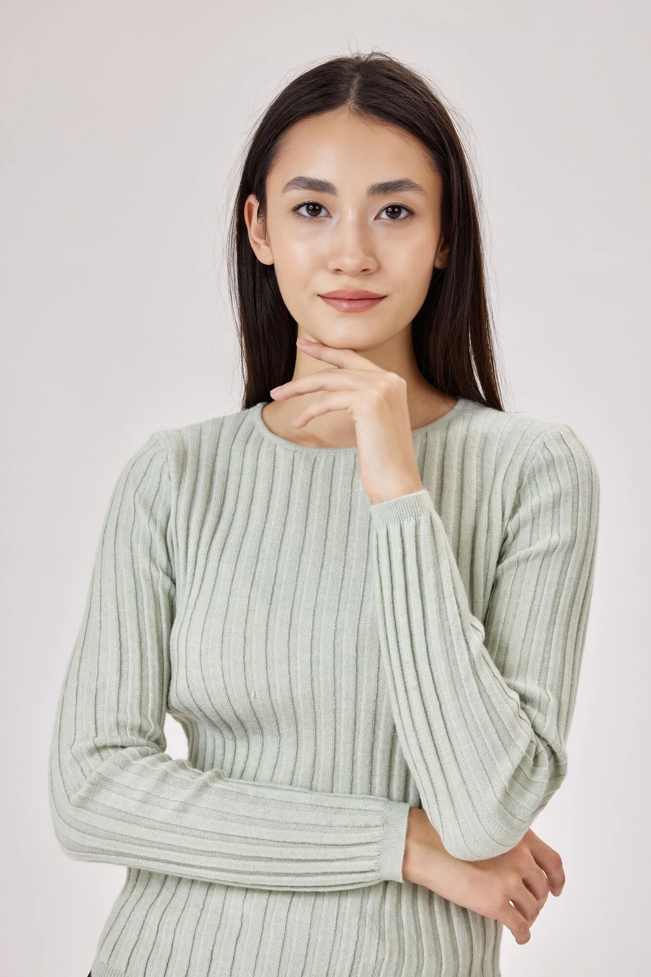 Джемпер Selfie, размер S, зелёный — фото 1