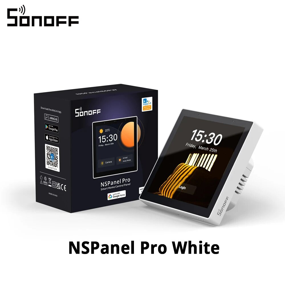 SONOFF NSPanel Pro панель управления умным домом