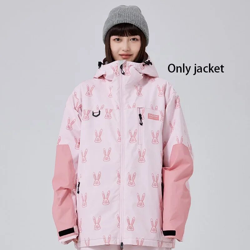 Куртка сноубордическая  размер M розовый