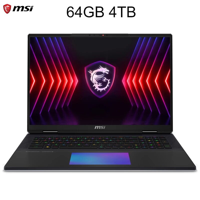 Игровой ноутбук MSI Titan 18 Ultra, 18", 64ГБ/4ТБ, i9-14900HX, Windows