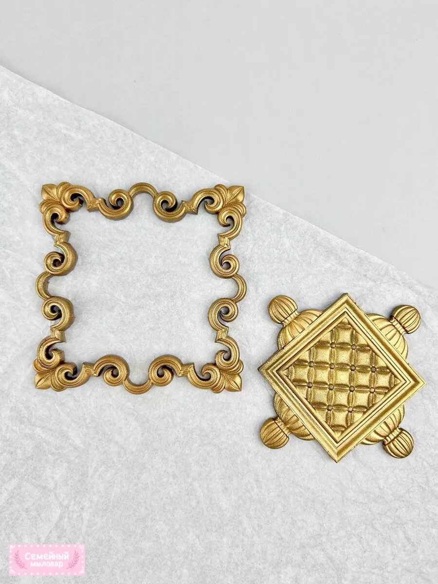 Силиконовая форма / молд для рукоделия "Лепнина" — фото 1