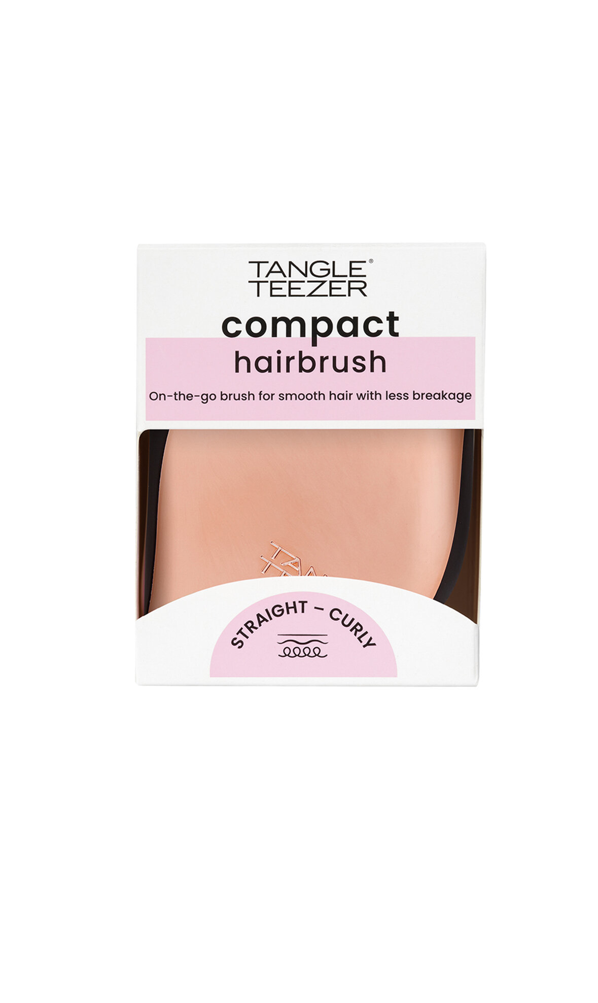 TANGLE TEEZER массажная щетка Compact Styler, 9 см, диаметр 9 см — фото 1