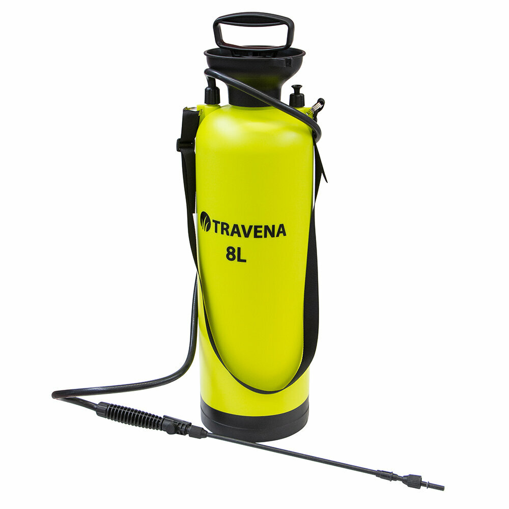 Опрыскиватель TRAVENA помповый 8л фильтр для комнатных/садовых растений
