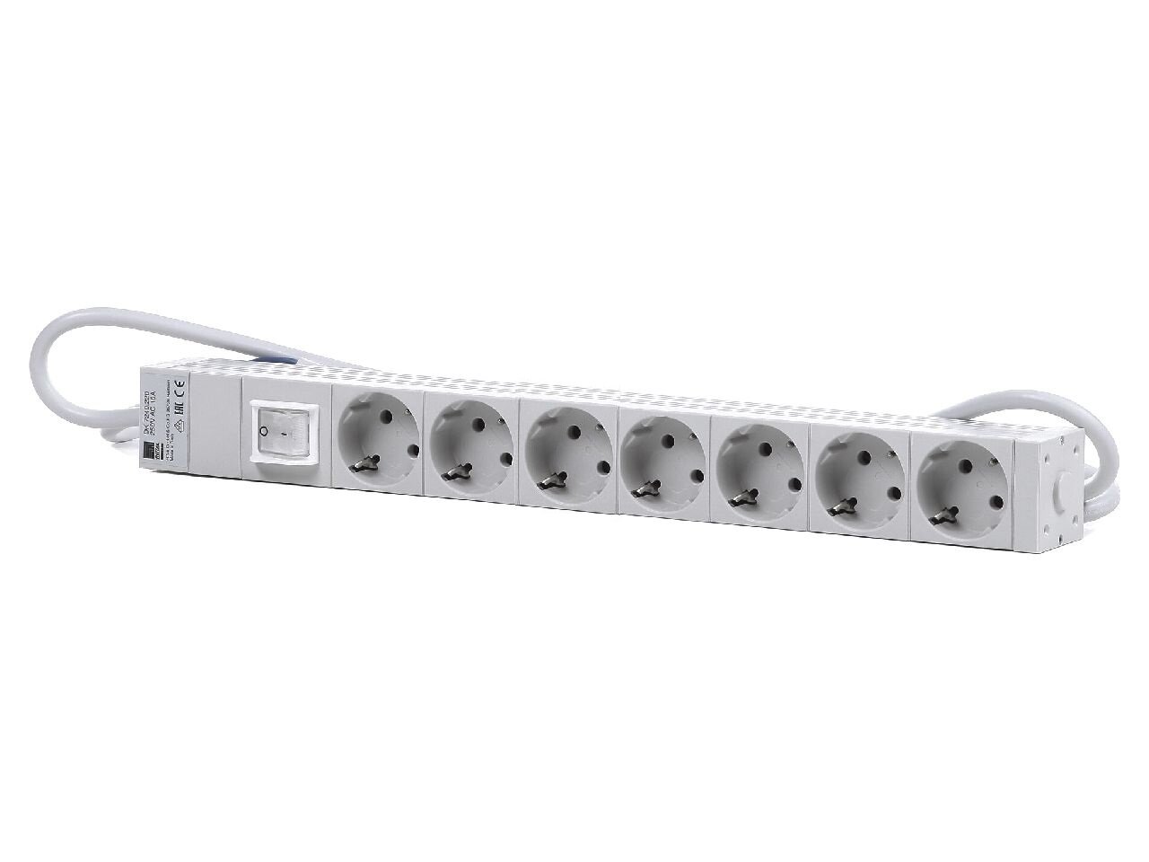 Блок розеток Rittal DK 7240.220 7хCEE 7/3 250 В AC 7240220 4028177221178