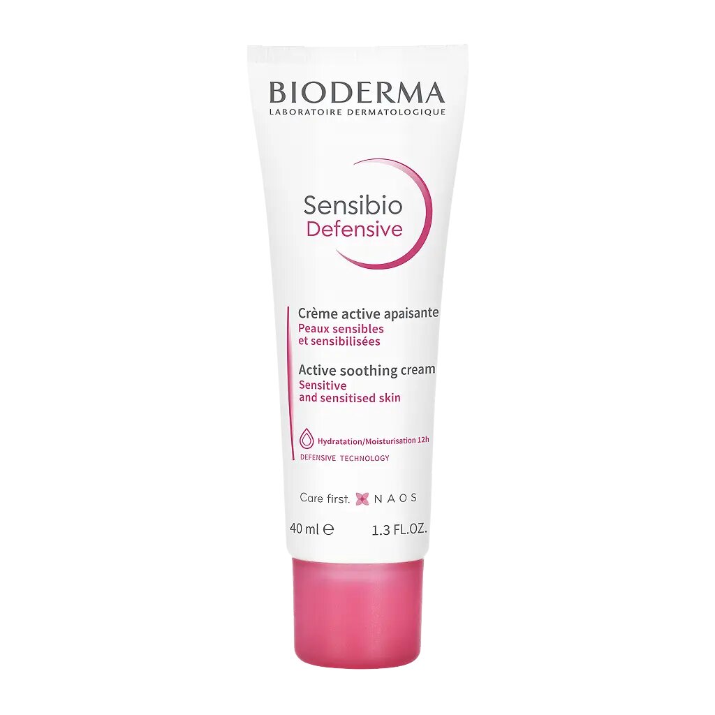 Bioderma Sensibio Defensive Крем легкий увлажняющий для чувствительной кожи лица 40 мл 1 шт