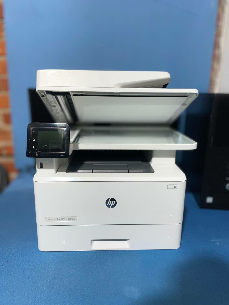 МФУ лазерное HP LaserJet Pro MFP M428fdn, ч/б, A4, белый пробег 325 страниц