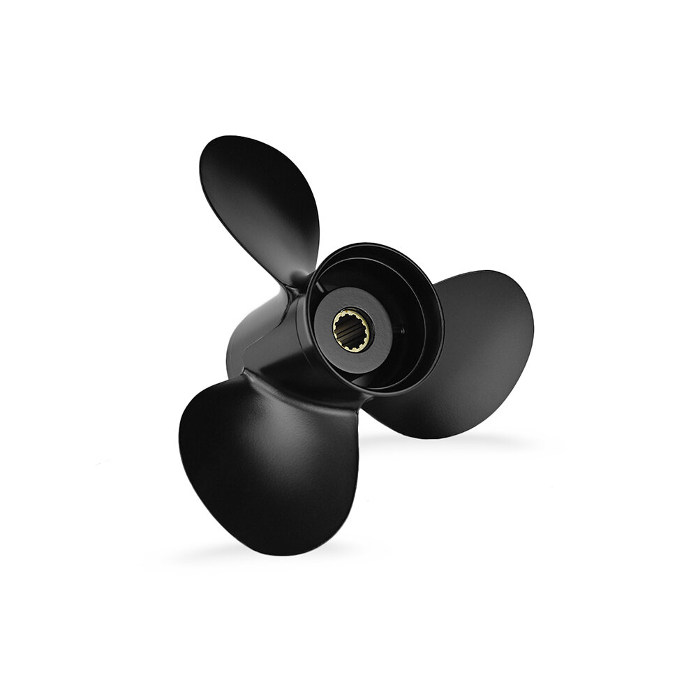 Винт гребной Skipper для лодочных моторов Tohatsu 35-50HP, алюминиевый, диаметр 11.4", шаг 12", 3 лопасти