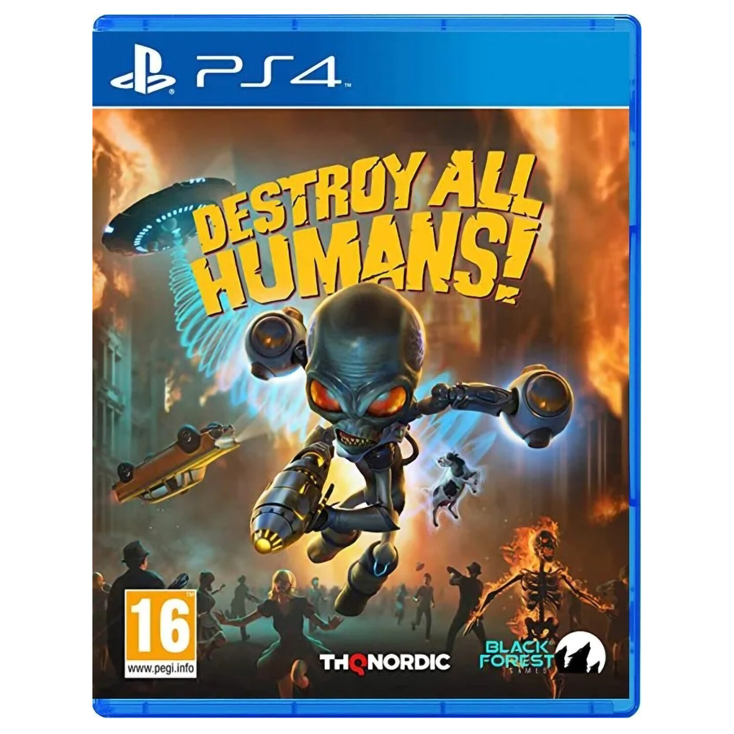 Игра для PS4: Destroy All Humans! /PS4 (Русские субтитры) без сервиса активации