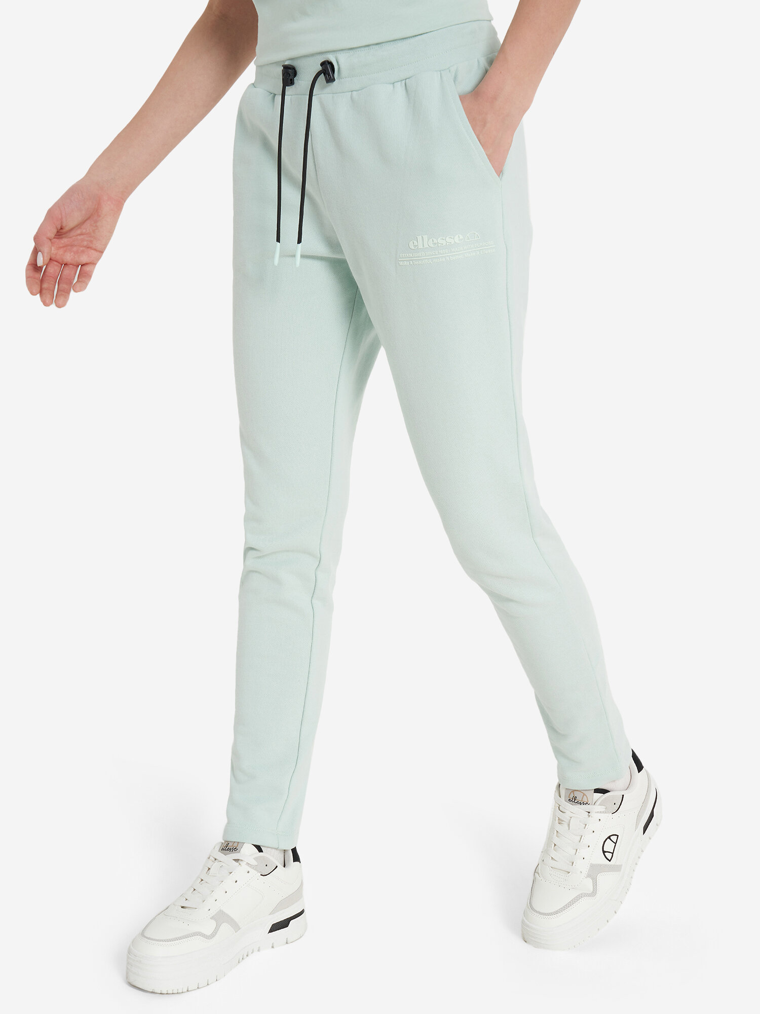 Брюки джоггеры ellesse, размер M, мятный
