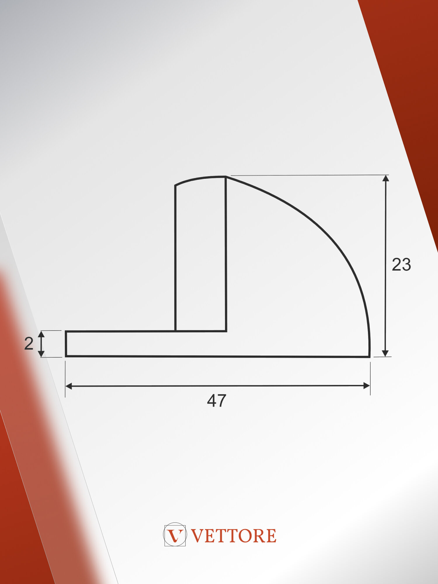 Ограничитель для двери, стоппер, стоппор напольный для межкомнатной двери Бронза — фото 1