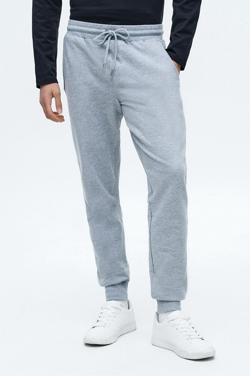 Брюки джоггеры Baon B7924016, размер M, grey melange
